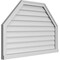 Ekena Millwork Octagonal Top Surface Mount PVC Gable Vent w/ 2"W x 2"P Brickmould Sill Frame, 42"W x 28"H GVPOT42X2803SN - alternate 4